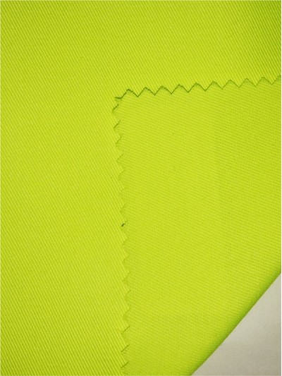XX-XNXG  100%Cotton Flame Retardant Fluorescence  Specification：20*20/108*58 阻燃布  螢光 側面照